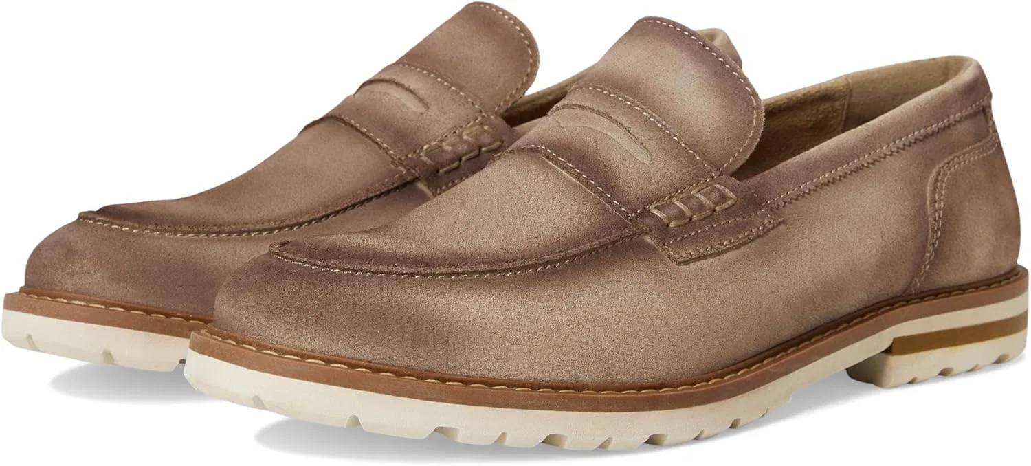 Мужские тапочки-слипоны Stacy Adams Hopkins Penny, Sand Suede