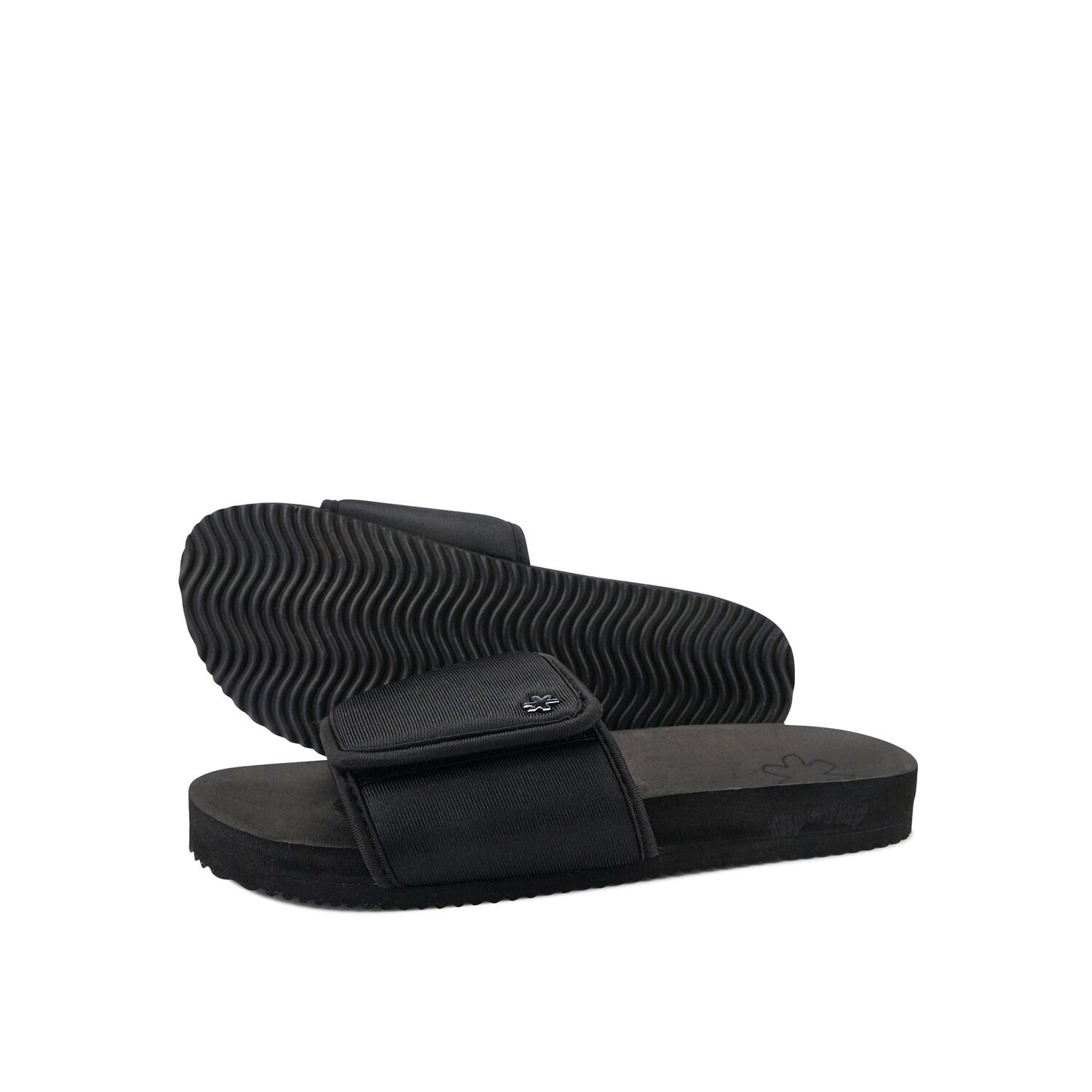 

Сандалии Flip Flop Slides pool*velcro, черный