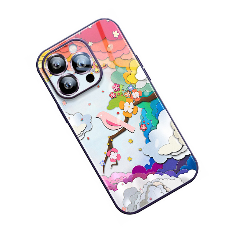 

Чехол для телефона Sen Dog Forest Dog, BlackLiquid edge - paper carved magpie treadmill branch