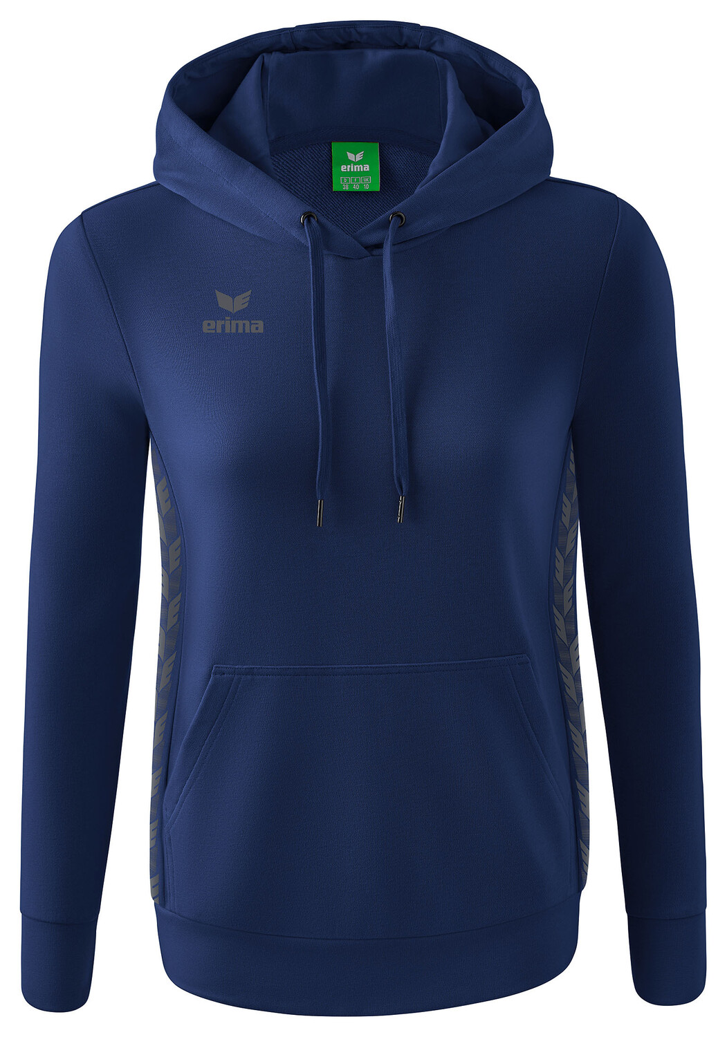 

Толстовка erima Essential Team Kapuzensweat, цвет new navy/slate grey