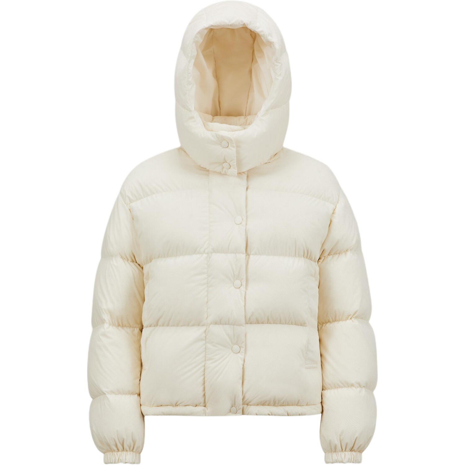 

Пуховик женский белый Moncler