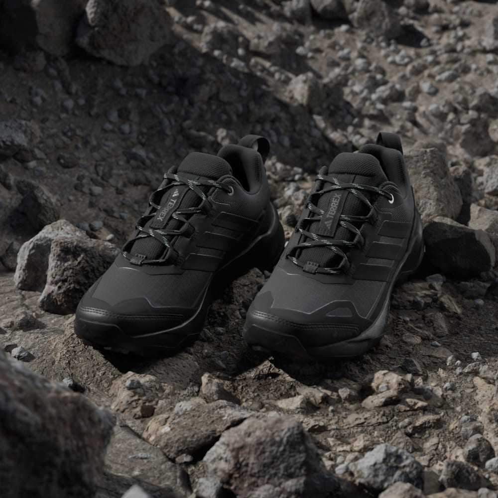 Кроссовки Adidas Terrex Skychaser AX5 GORE-TEX Hiking Shoes, цвет Carbon/Core Black/Semi Flash Aqua — фото 4