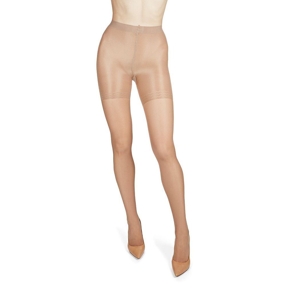 

Легкие поддерживающие атласные матовые колготки Bodyshaper MeMoi, цвет Nude