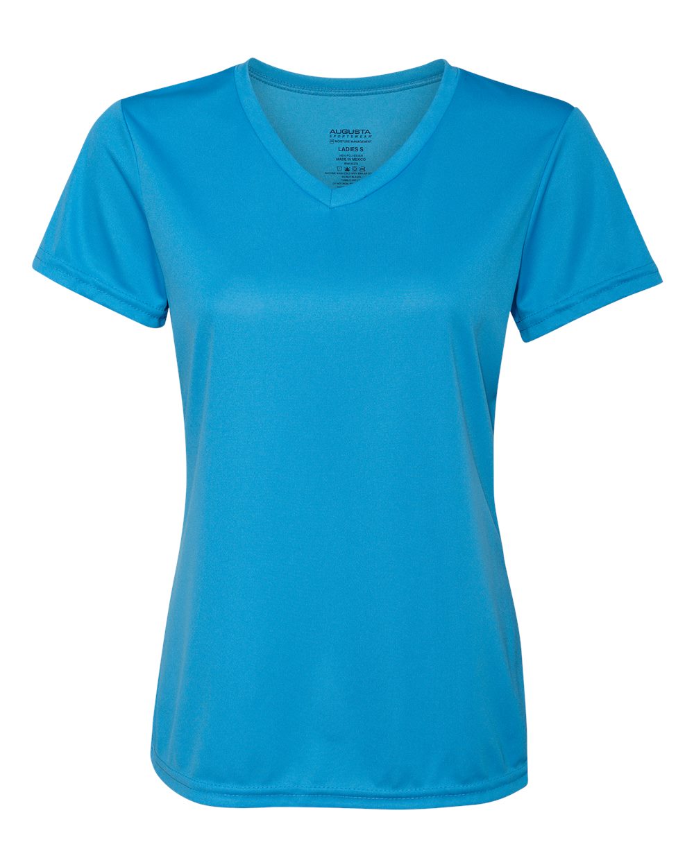 

Женская футболка Nexgen Performance с V-образным вырезом Augusta Sportswear, цвет power blue
