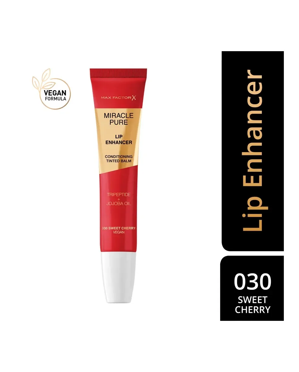Бальзам для губ Miracle Pure Lip Enhancer Увлажняющий 12 мл Max Factor, 030  Sweet Cherry — фото 3