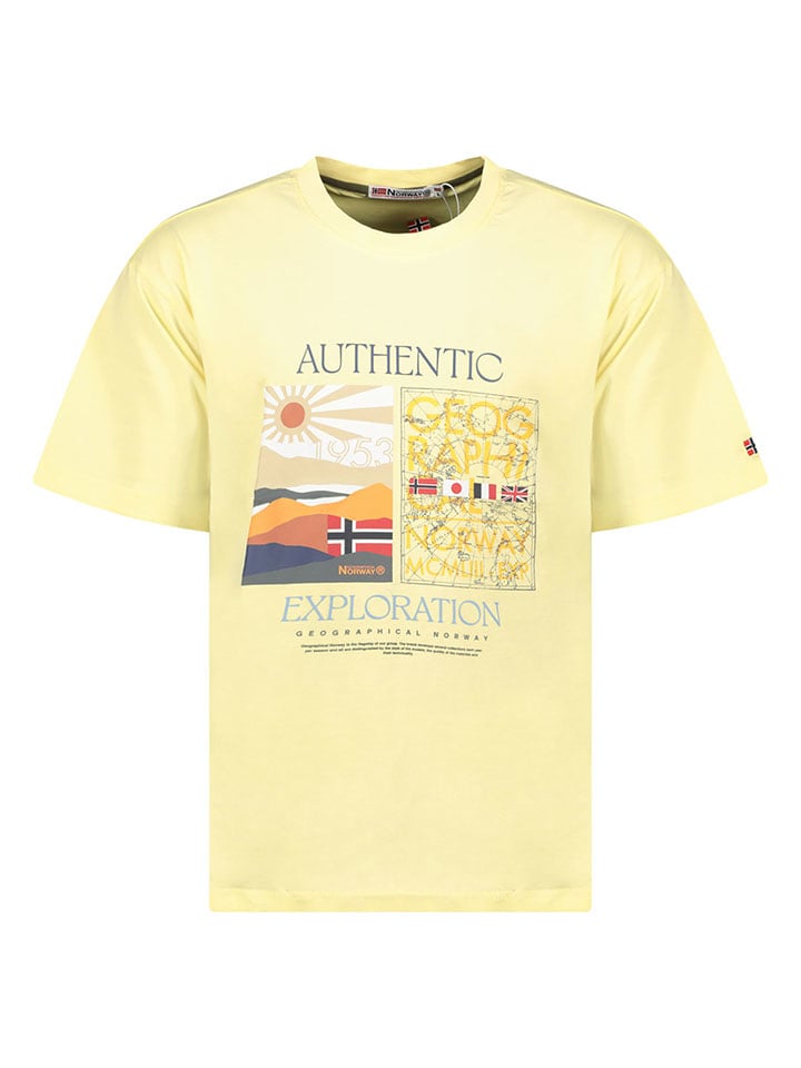 

Футболка Geographical Norway, желтый