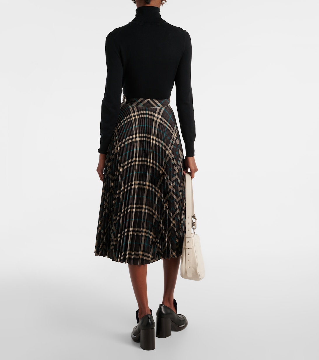 Юбка Burberry, женская, клетчатая, Snug Ip Check — фото 3