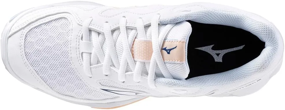Унисекс кроссовки Mizuno Wave Phantom WOS, белый/темно-синий/персиковый — фото 4