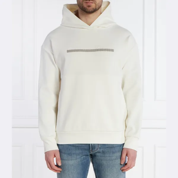 

Толстовка комфортного кроя Calvin Klein, экрю