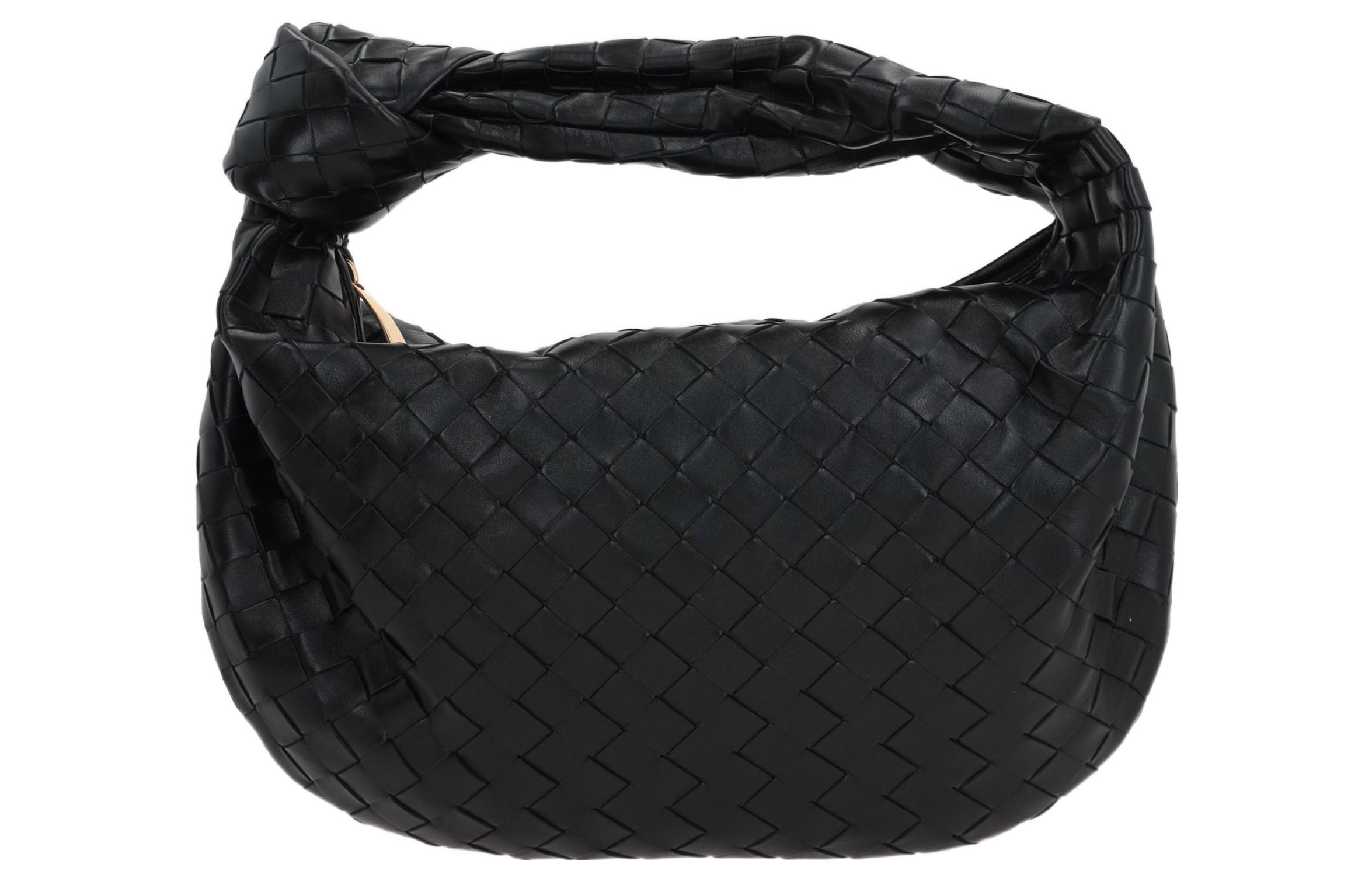 

Сумка через плечо из овчины JODIE черная Bottega Veneta