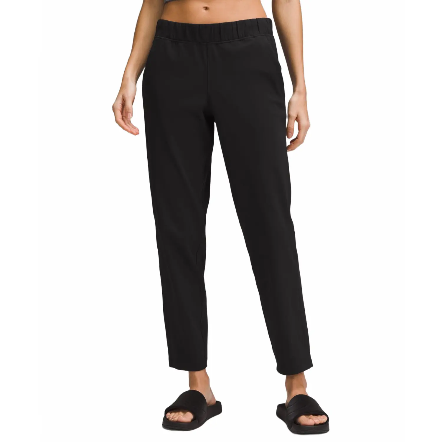 

Женские повседневные брюки LuxtremeSlim Fit Lululemon, черный