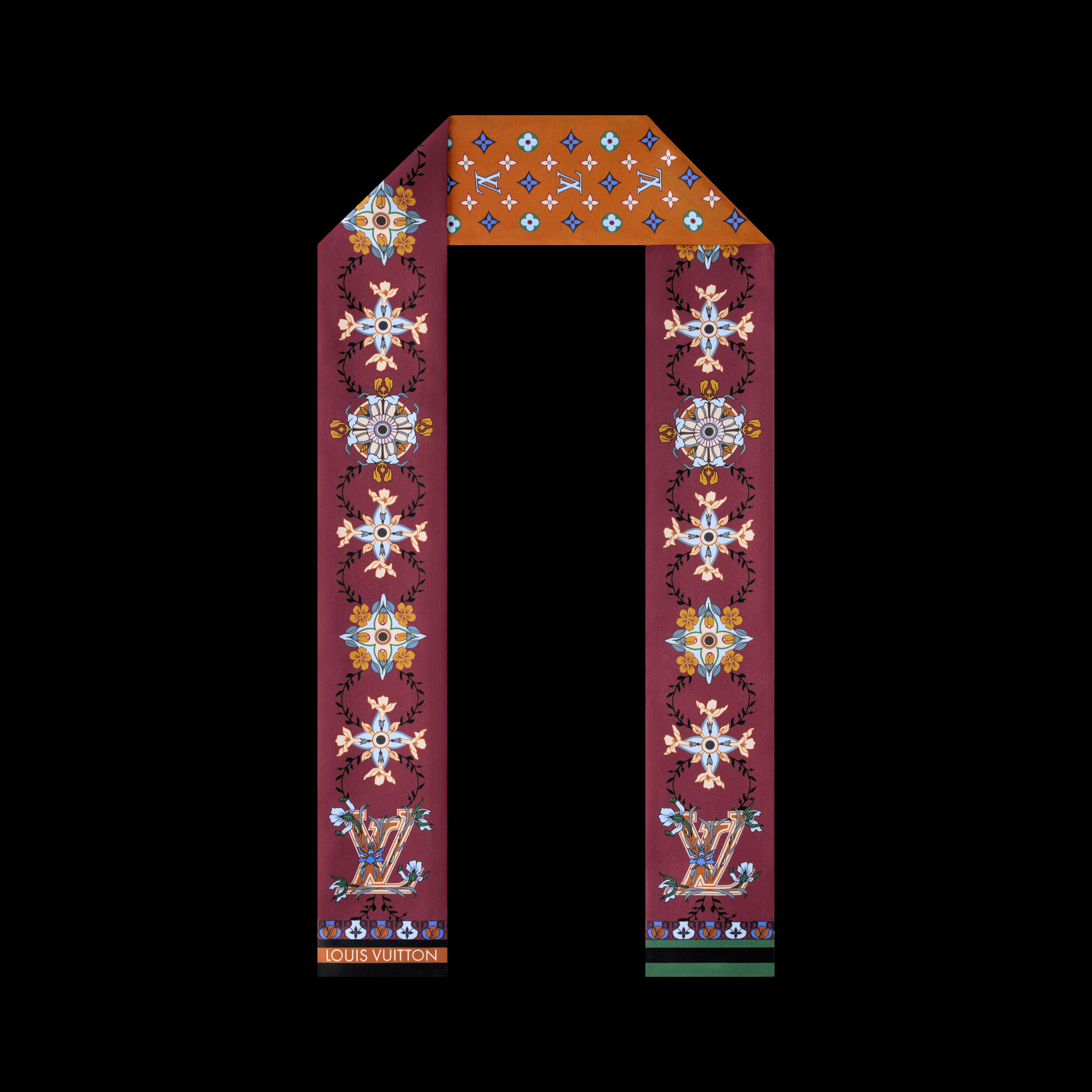 

Шарф женский Louis Vuitton, красный