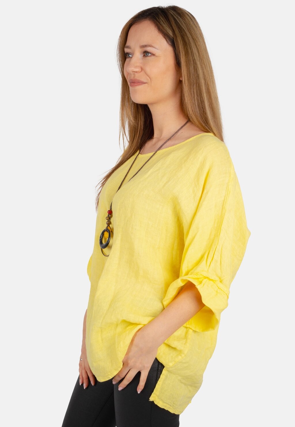 

Блуза LINA OVERSIZED Seasons of April, желтый