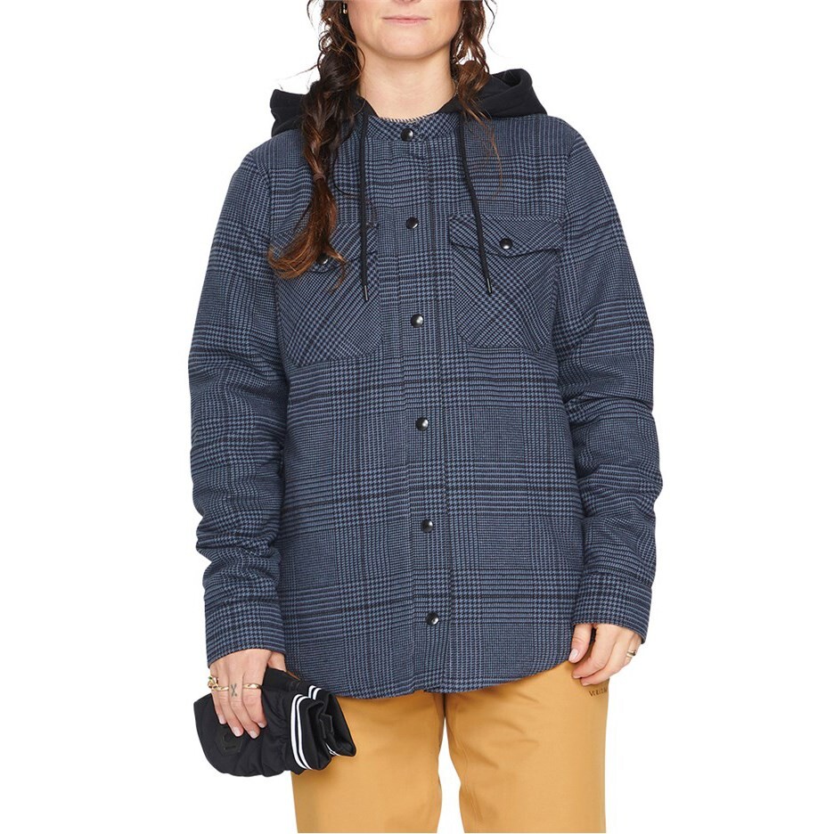 

Куртка Volcom Hooded Flannel, черный