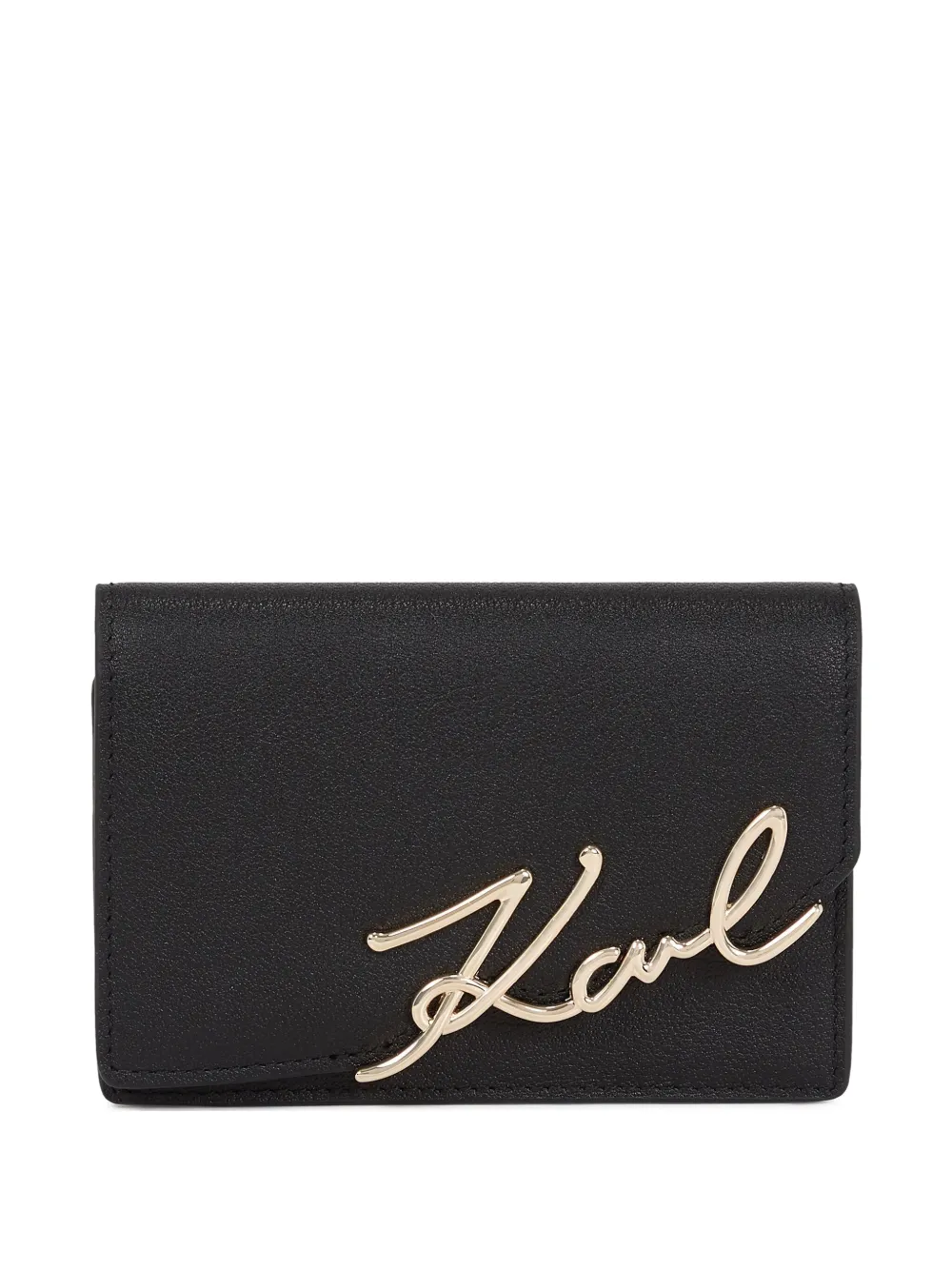 

Кошелек Signature Karl Lagerfeld, черный