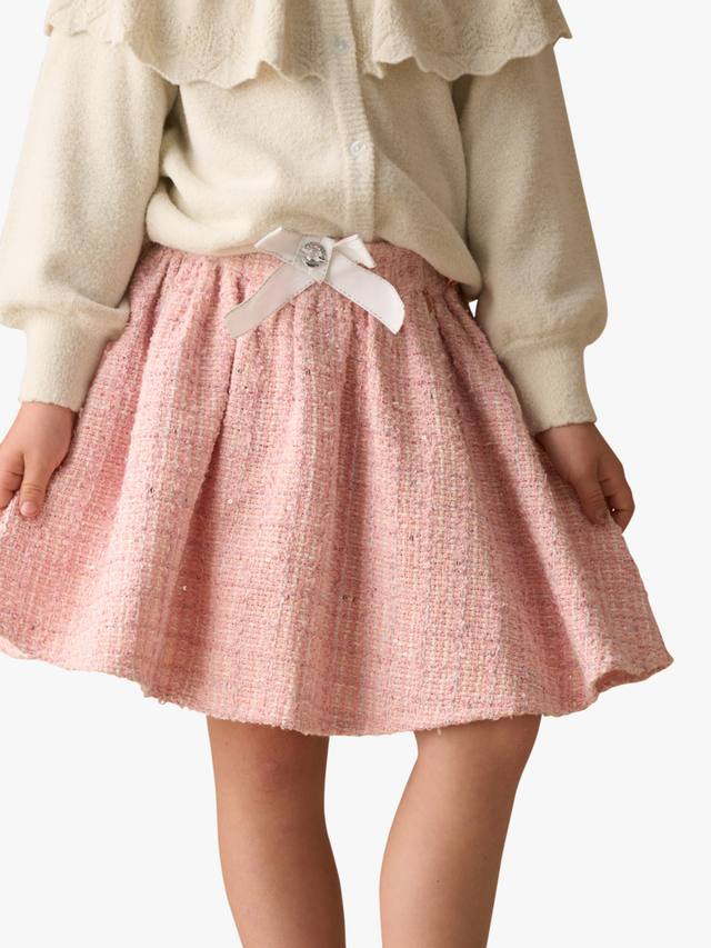 

Детская юбка из хлопкового твида Angel & Rocket