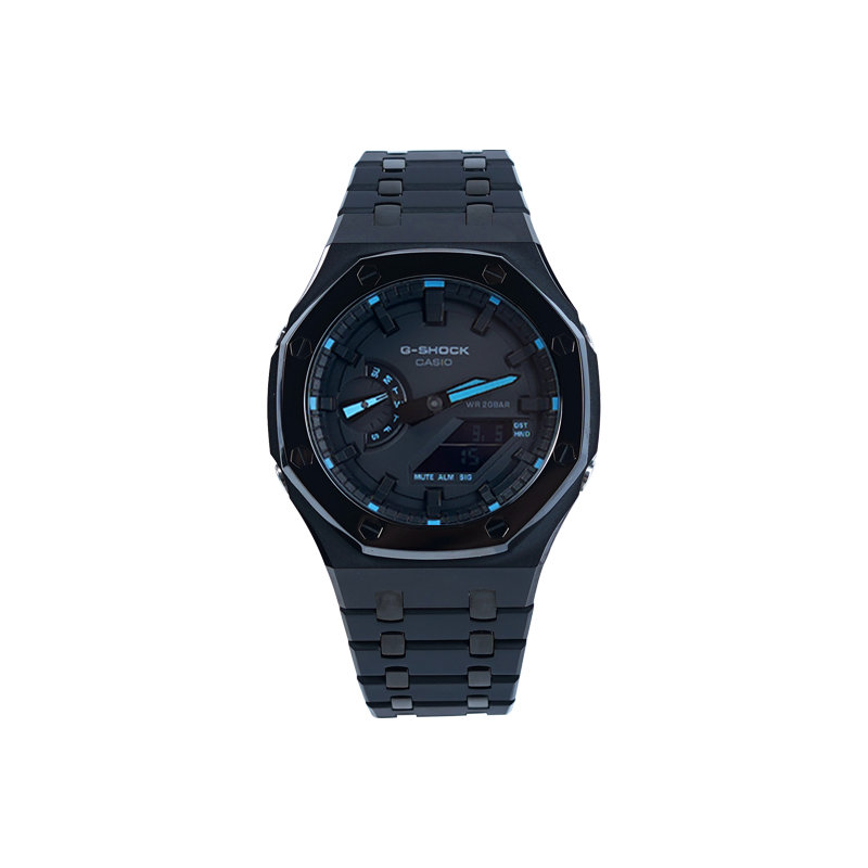 

CASIO Мужские часы с двойным жидкокристаллическим/аналоговым дисплеем, черные