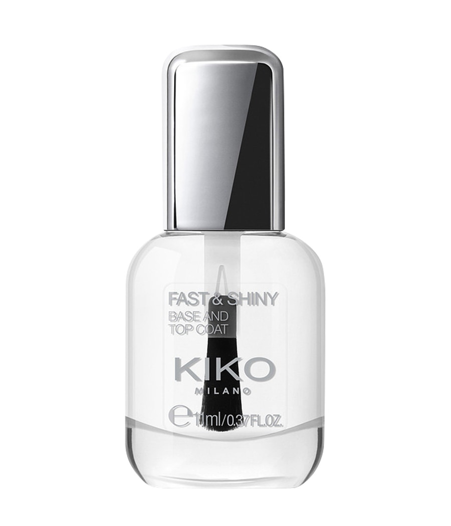 

База для ногтей и верхнее покрытие KIKO Milano Fast & Shiny Base and Top Coat, 11 ml
