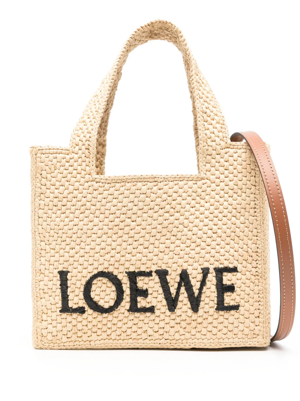 

Сумка-тоут Loewe Font размера мини, нейтральный