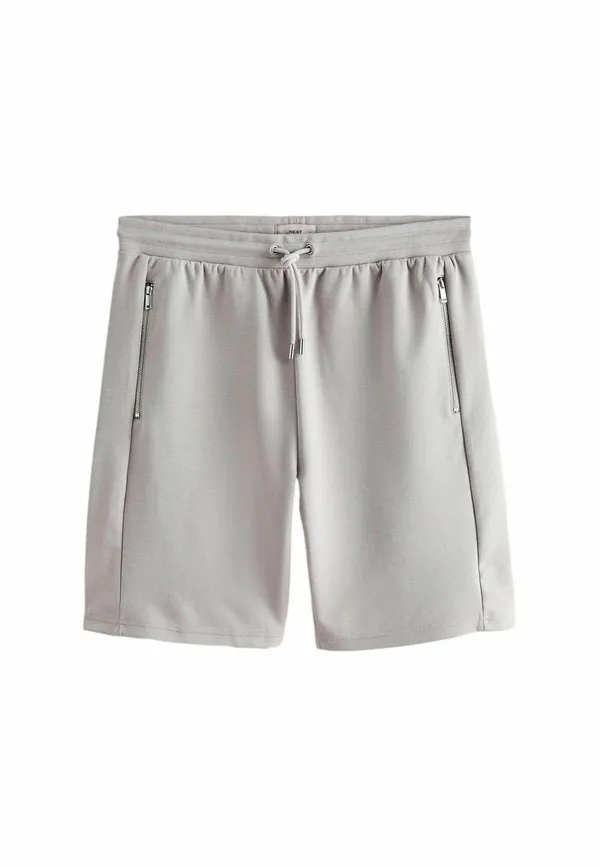 Спортивные брюки прямого кроя с карманами на молнии Next, Light Grey — фото 4