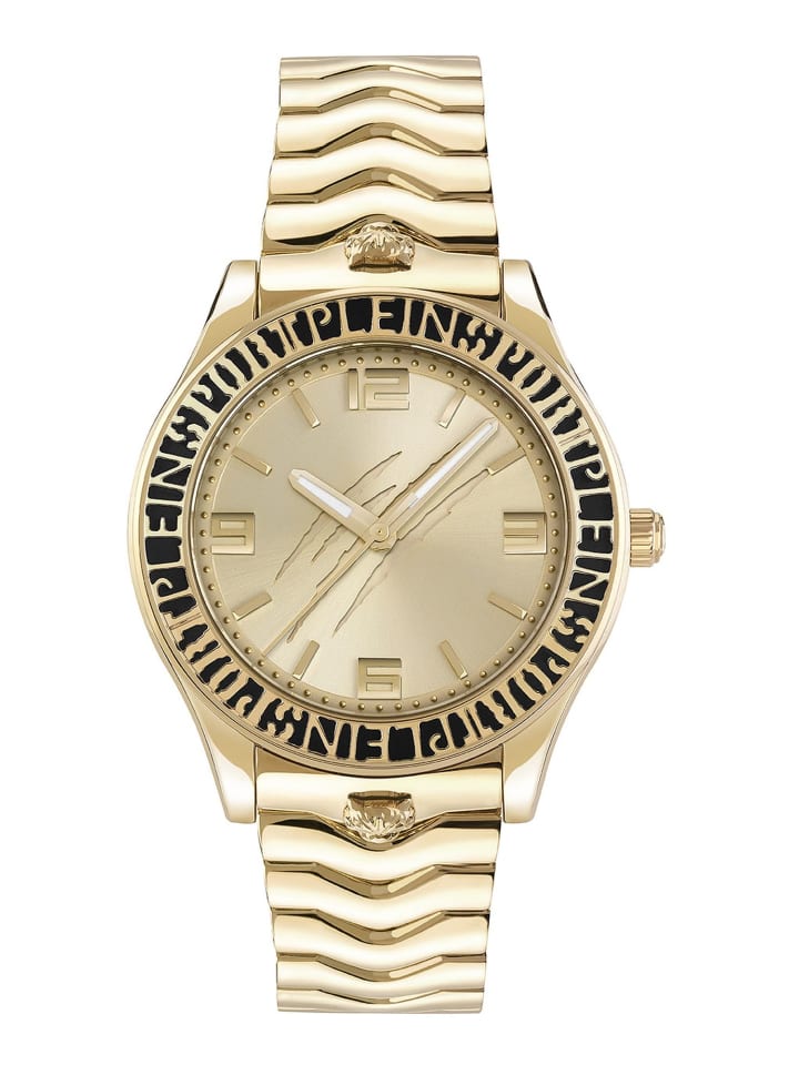 

Philipp Plein Кварцевые часы PSJEA0524 в золотом корпусе