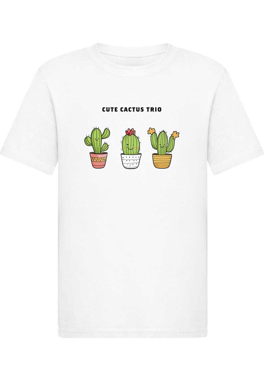

Рубашка Merchcode Cute Cactus Trio, белый