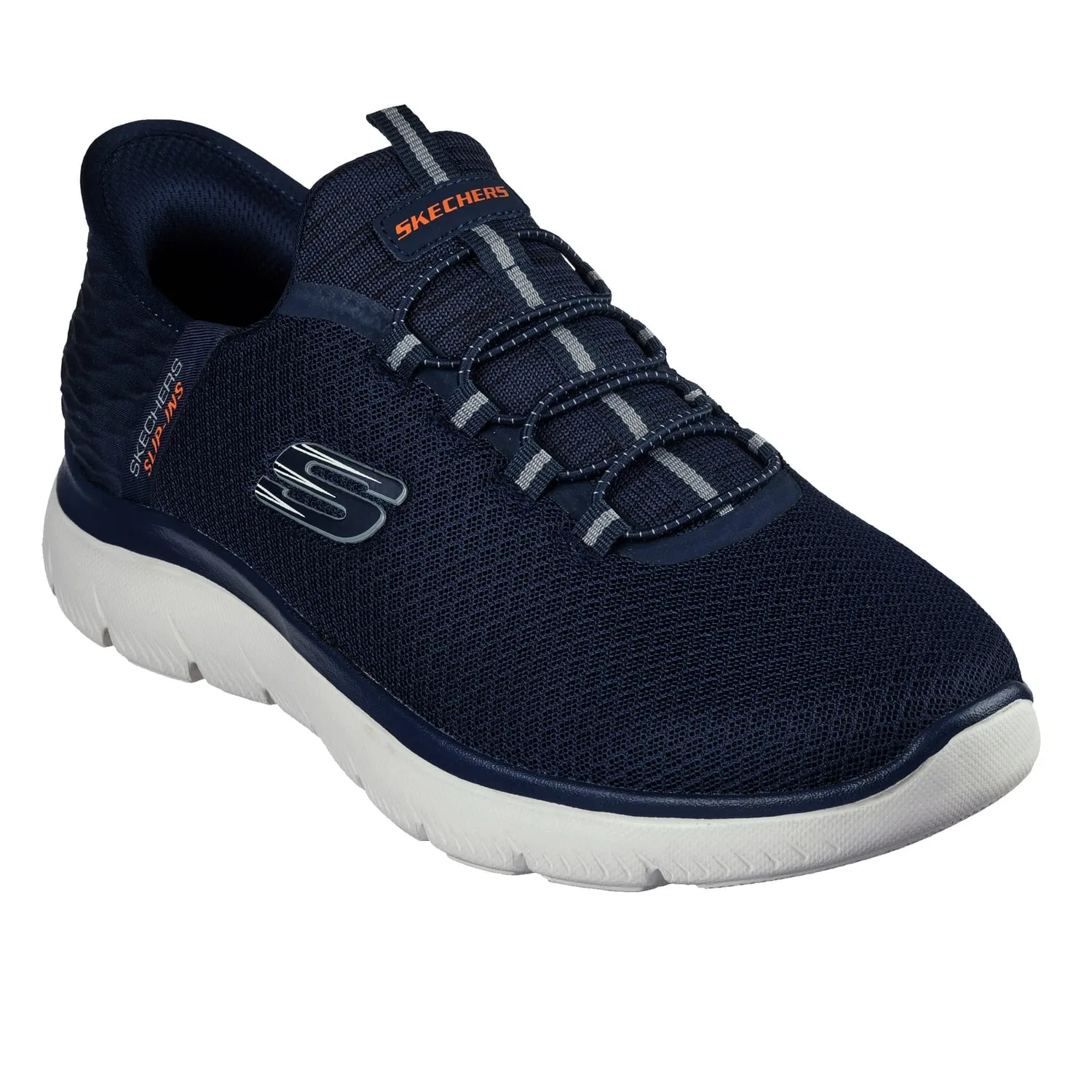 Кроссовки низкие с мемори-пеной Skechers, темно-синий