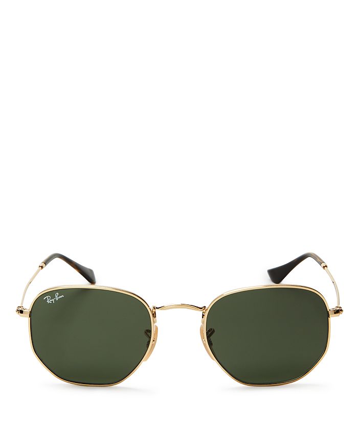 

Солнцезащитные очки Icons в шестиугольной оправе унисекс Ray-Ban, золотой