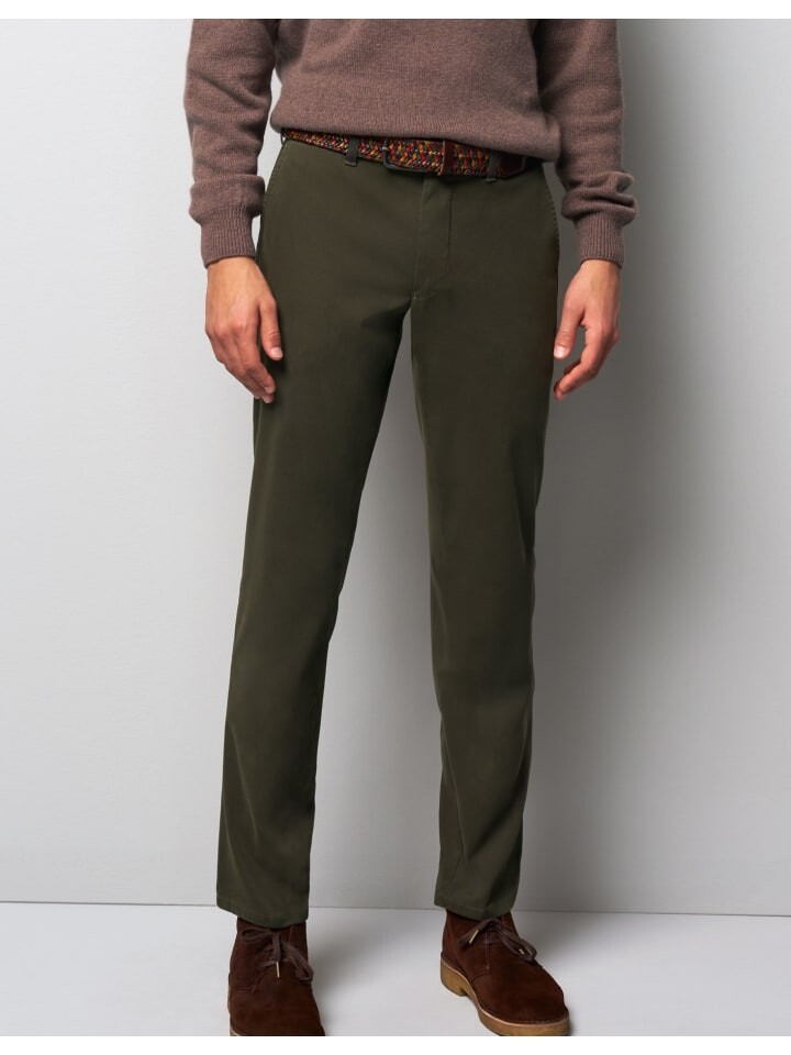 

Брюки чинос Meyer Chino M5Chino, зеленый