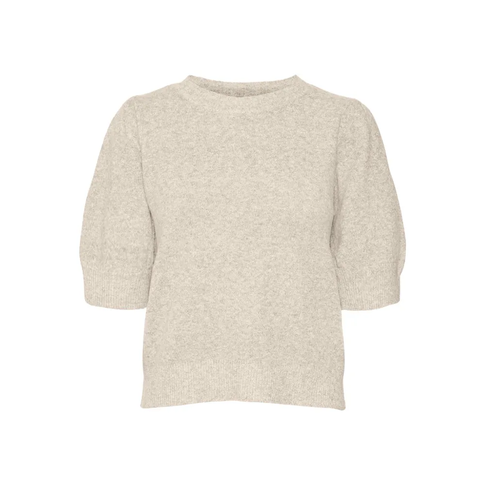 

Свитер Vero Moda Doffy Petite short sleeve, бежевый