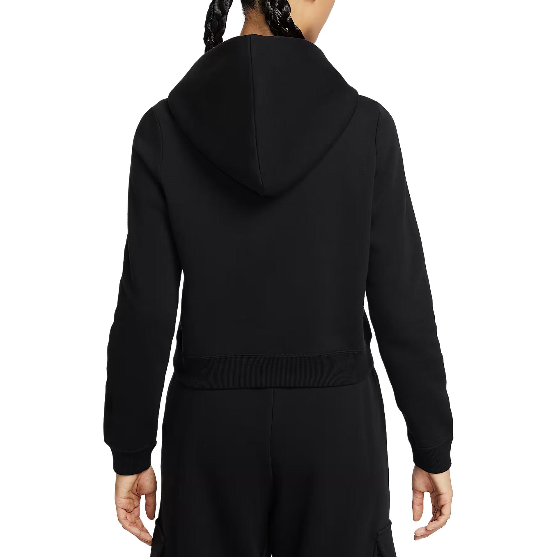 Спортивный свитшот Phoenix Fleece женский Nike, черный — фото 4