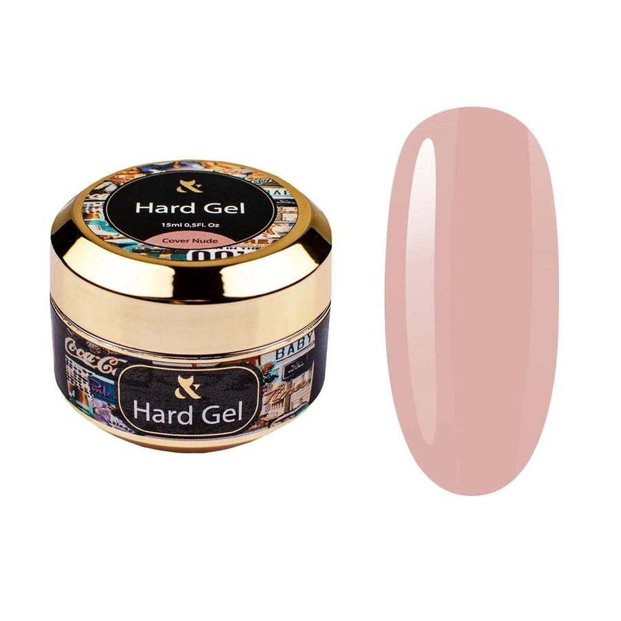 

Fox Hard Gel Cover Nude 15ml TM F.O.X