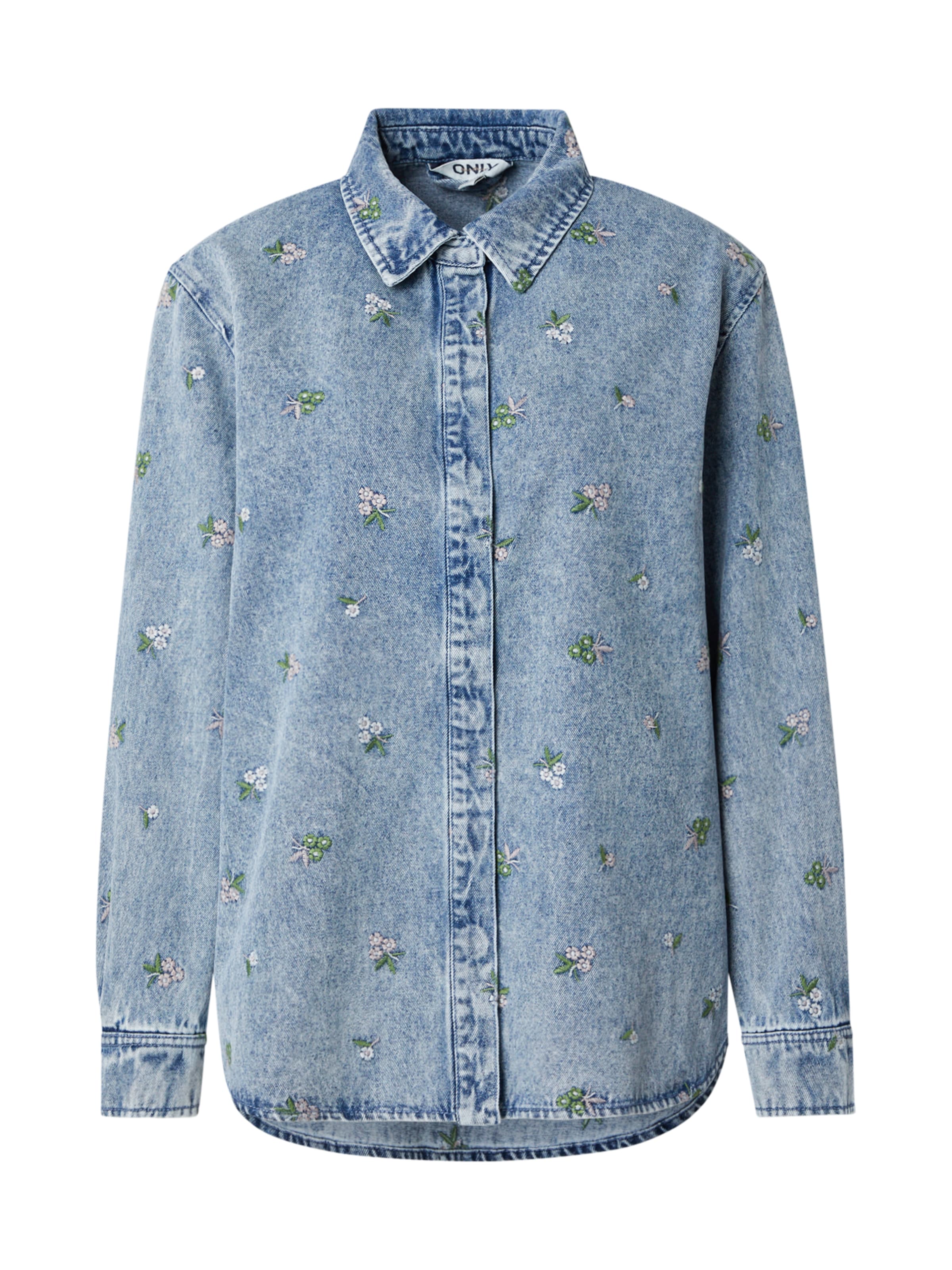 

ONLY Блузка 'ONLVera' в синем дениме