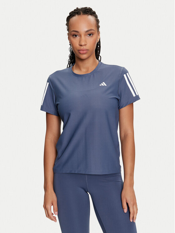 

Техническая футболка узкого кроя Adidas, синий
