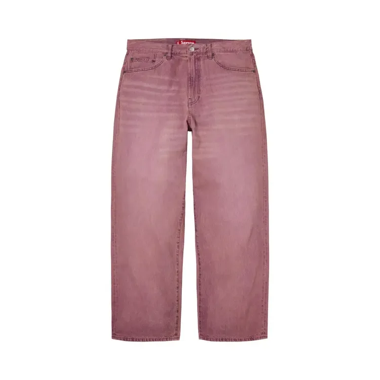 Джинсы Supreme Baggy Jean 'Overdyed Purple'