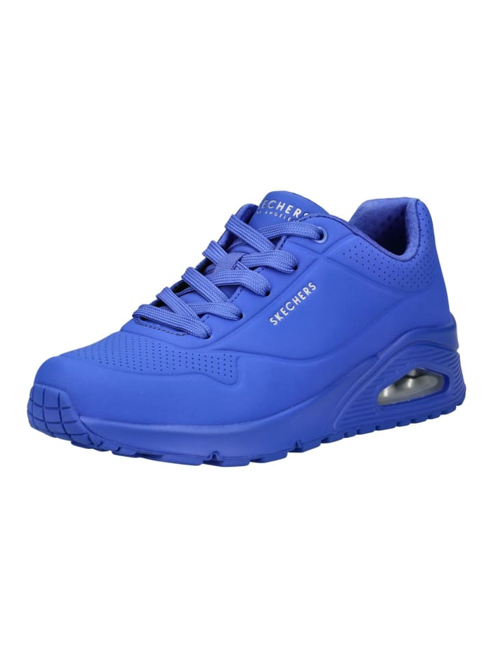 

Кроссовки на шнуровке Skechers, синий