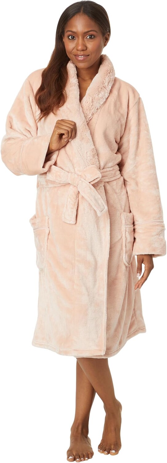 

Халат Luxe Plush Robe P.J. Salvage, цвет Blush 1