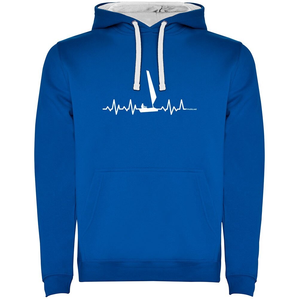 

Худи Kruskis Sailing Heartbeat Two-Colour, синий