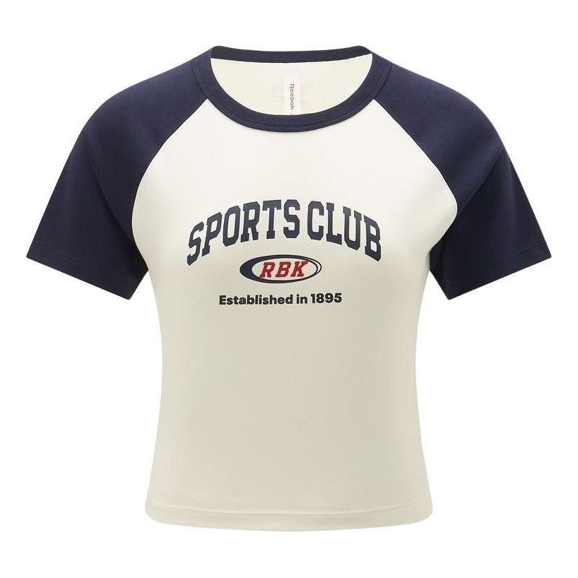 

Футболка (WMNS) Reebok Sports Club T-Shirt 'White Navy', белый