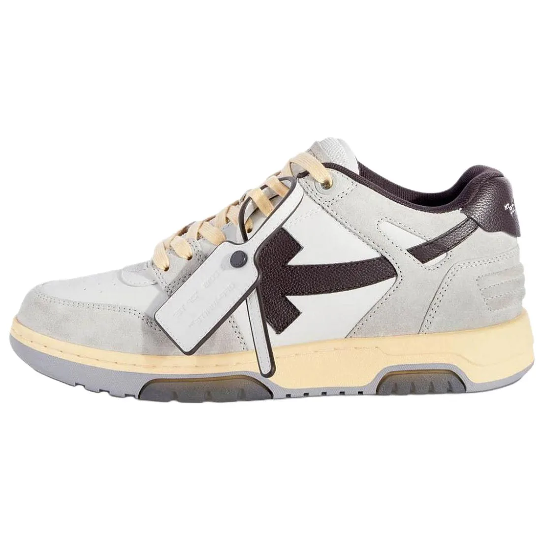 OFF-WHITE Кроссовки OFF WHITE Out Of Office Ooo Low Tops Light Grey Anthracite