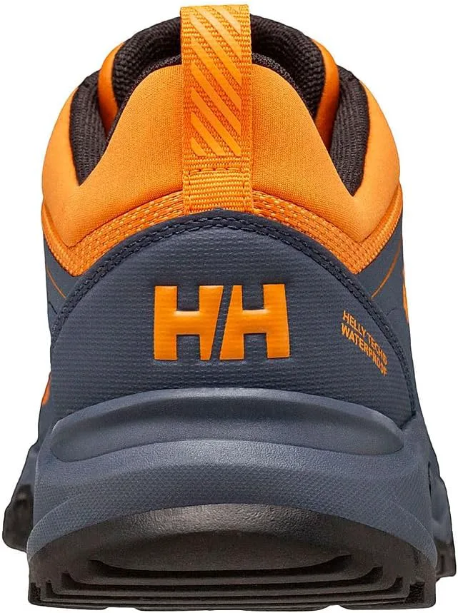 Мужские водонепроницаемые треккинговые ботинки Helly-Hansen Cascade Low HT - прочная обувь для активного отдыха, легкие и удобные ботинки для походов Helly Hansen, оранжевый — фото 3