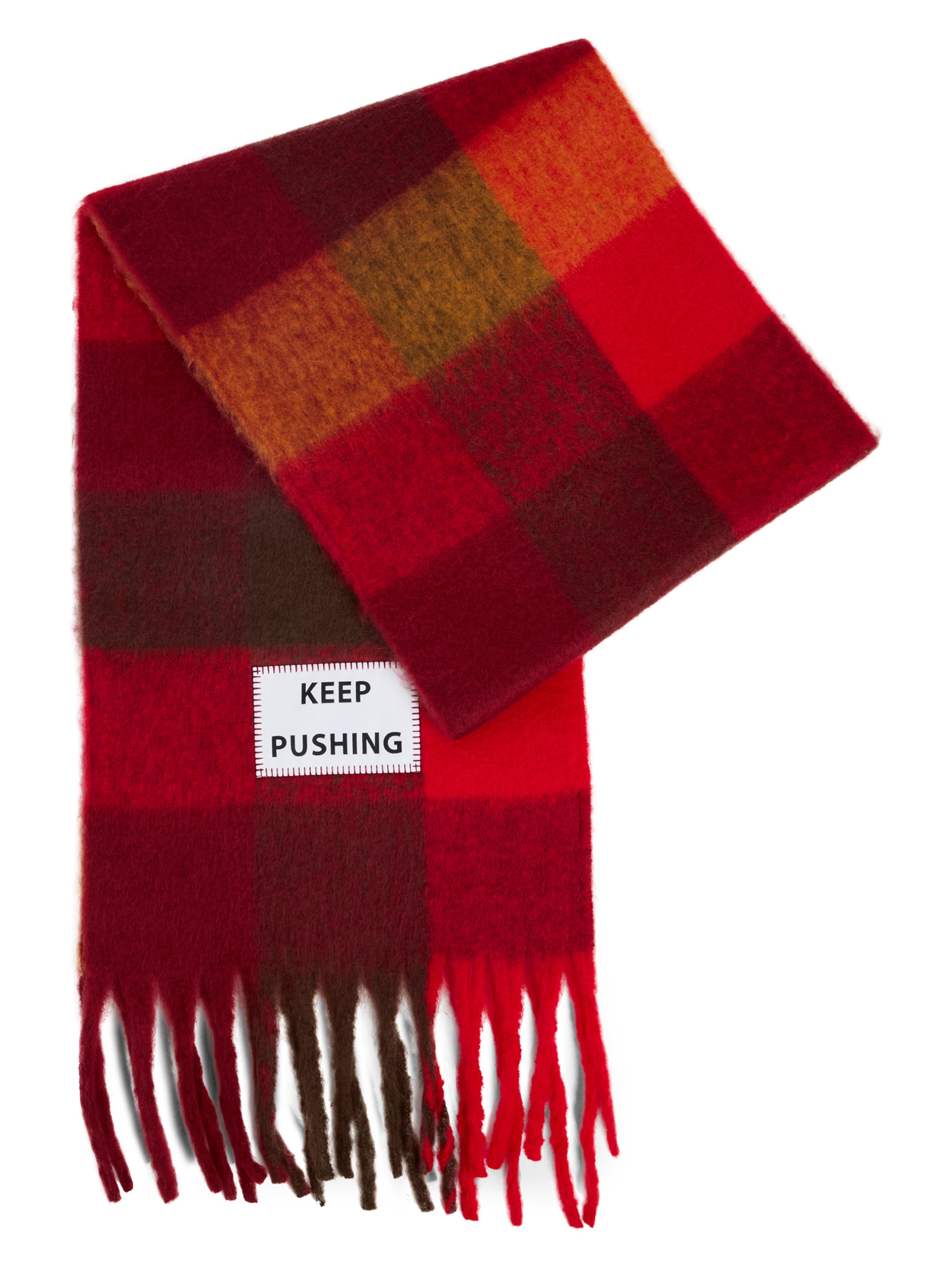 

Verb To Do Шарф в цветах Red, Burgundy, Light Red