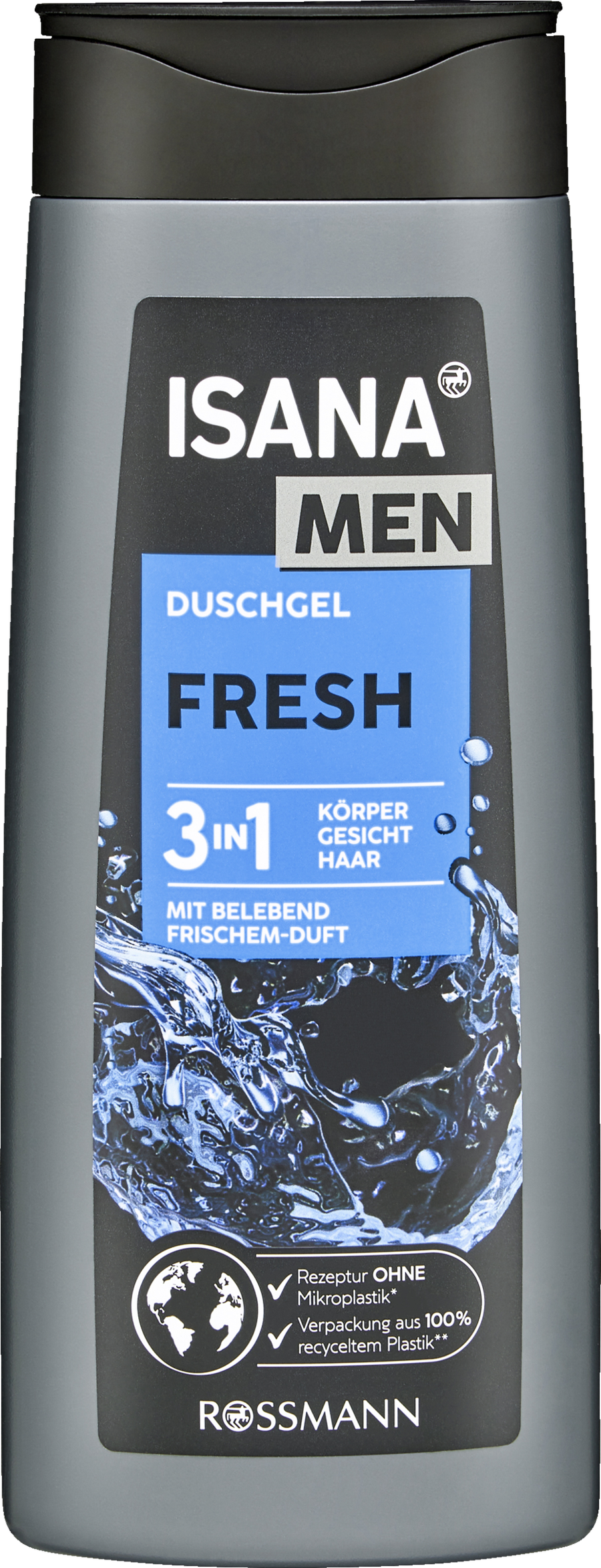 

Гель для душа ISANA MEN 3in1 Duschgel Fresh