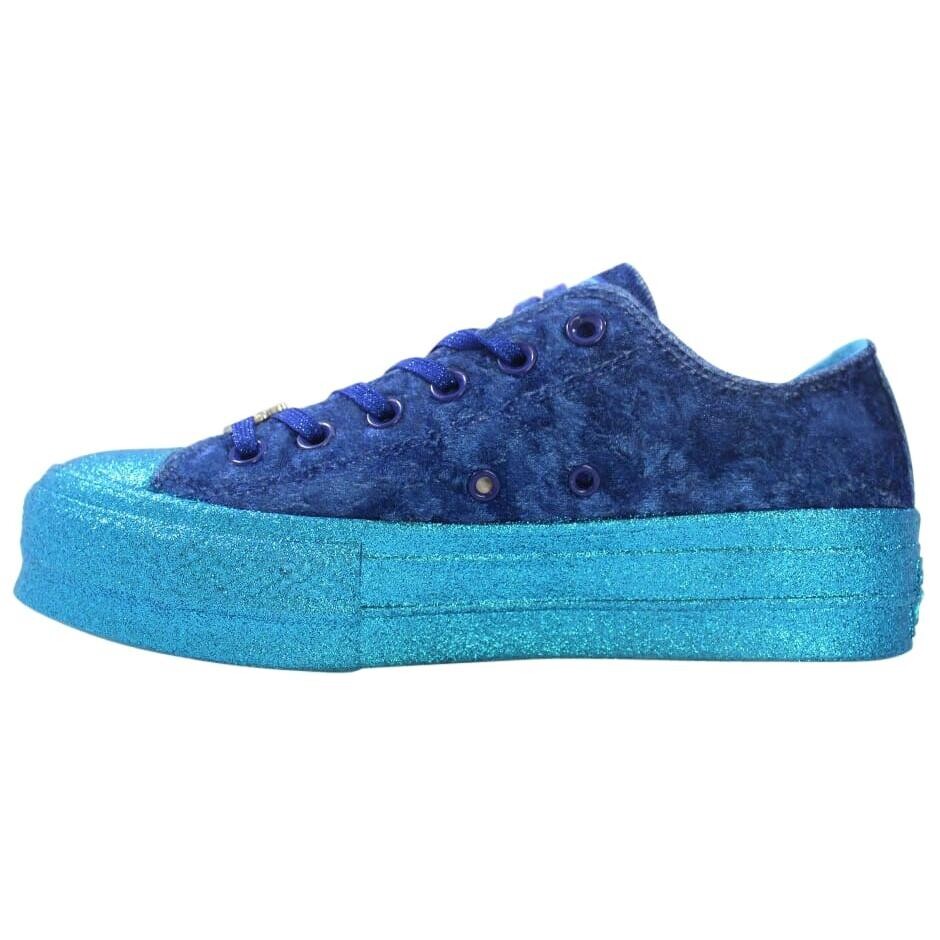 

Chuck Taylor All Star Lift Ox Miley Cyrus Blue Women's Converse