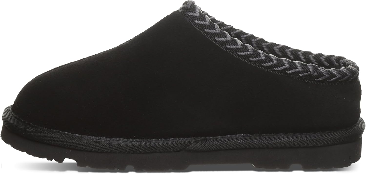 Тапочки BEARPAW girls Tabitha Youth Purple Sage, черный — фото 3