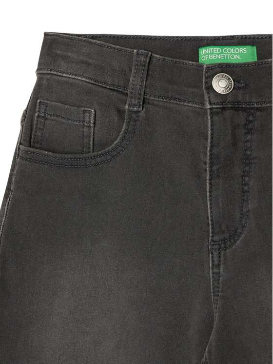 Джинсовые шорты обычного кроя 44LGC9048 United Colors Of Benetton, серый — фото 3
