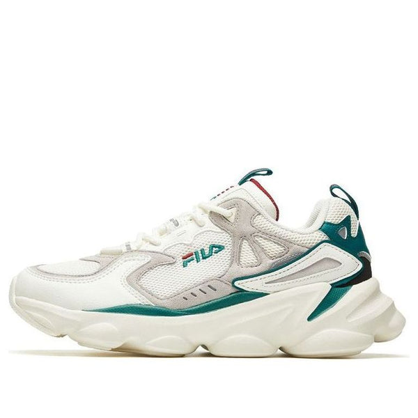 

Кроссовки skipper low white/green Fila, белый