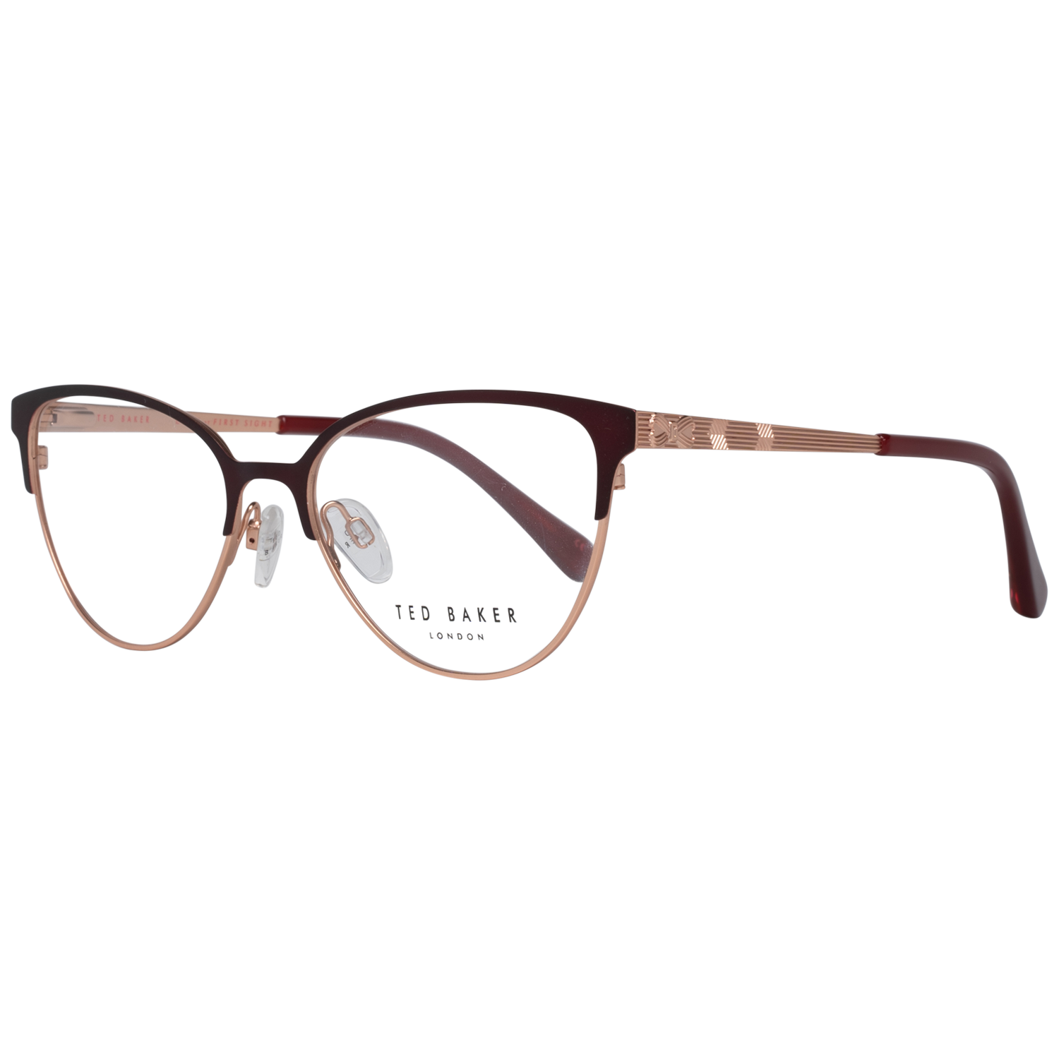 

Бордовые женские оптические оправа Ted Baker