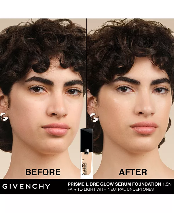 Prisme libre сыворотка для сияния, размывающая и увлажняющая основа, 1 унция. Givenchy, 1.5n fair to light with neutral undertones — фото 2