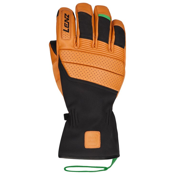 

Перчатки подумайте о лыжных перчатках мужские черные коричневые - м Lenz